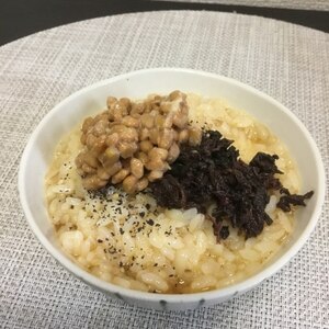 簡単♪朝ご飯におすすめ♪ゆかりの納豆玉子かけごはん